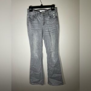 Flying monkey gray flare jeans size 27